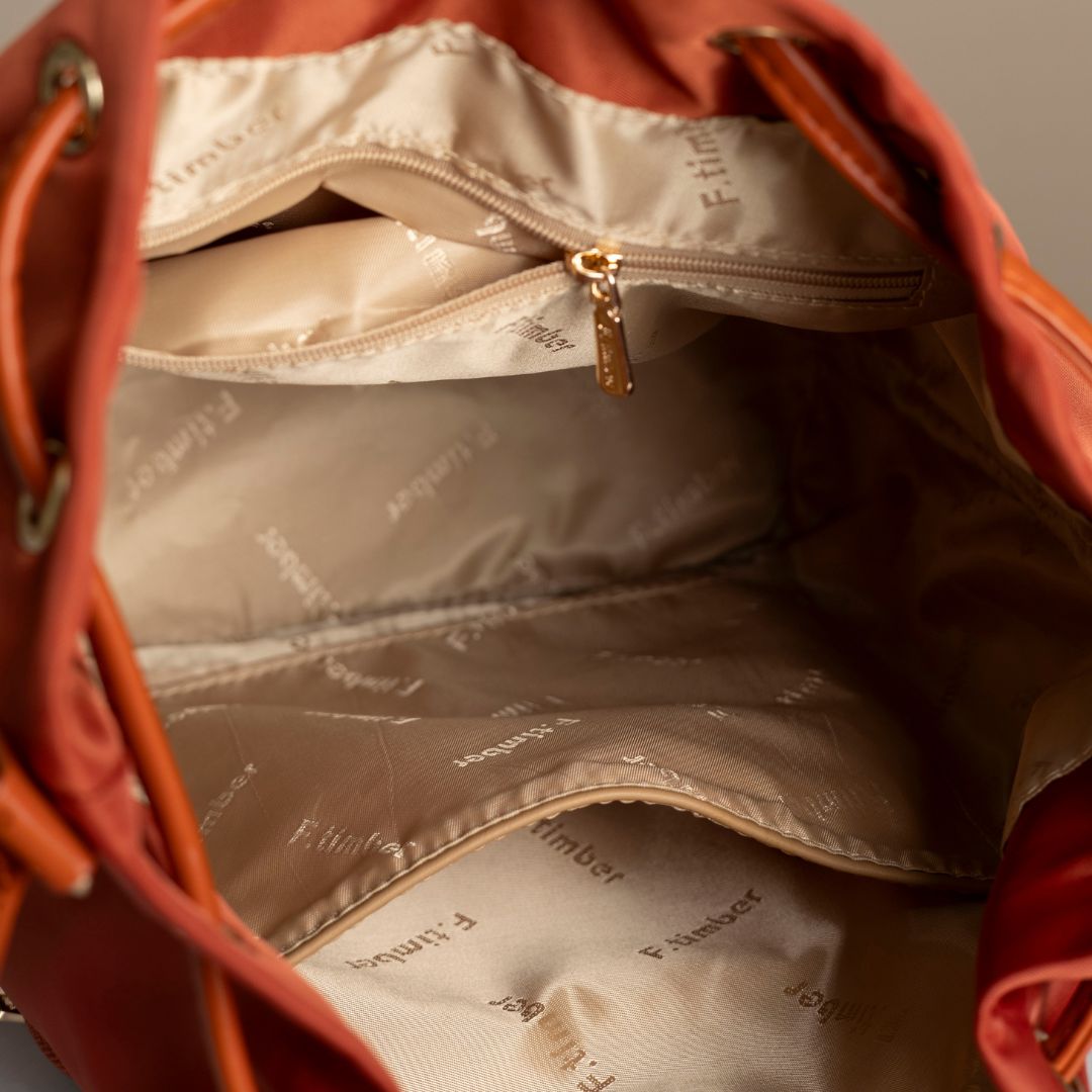 F.timber Bobbi Canvas Bucket Bag Canvas