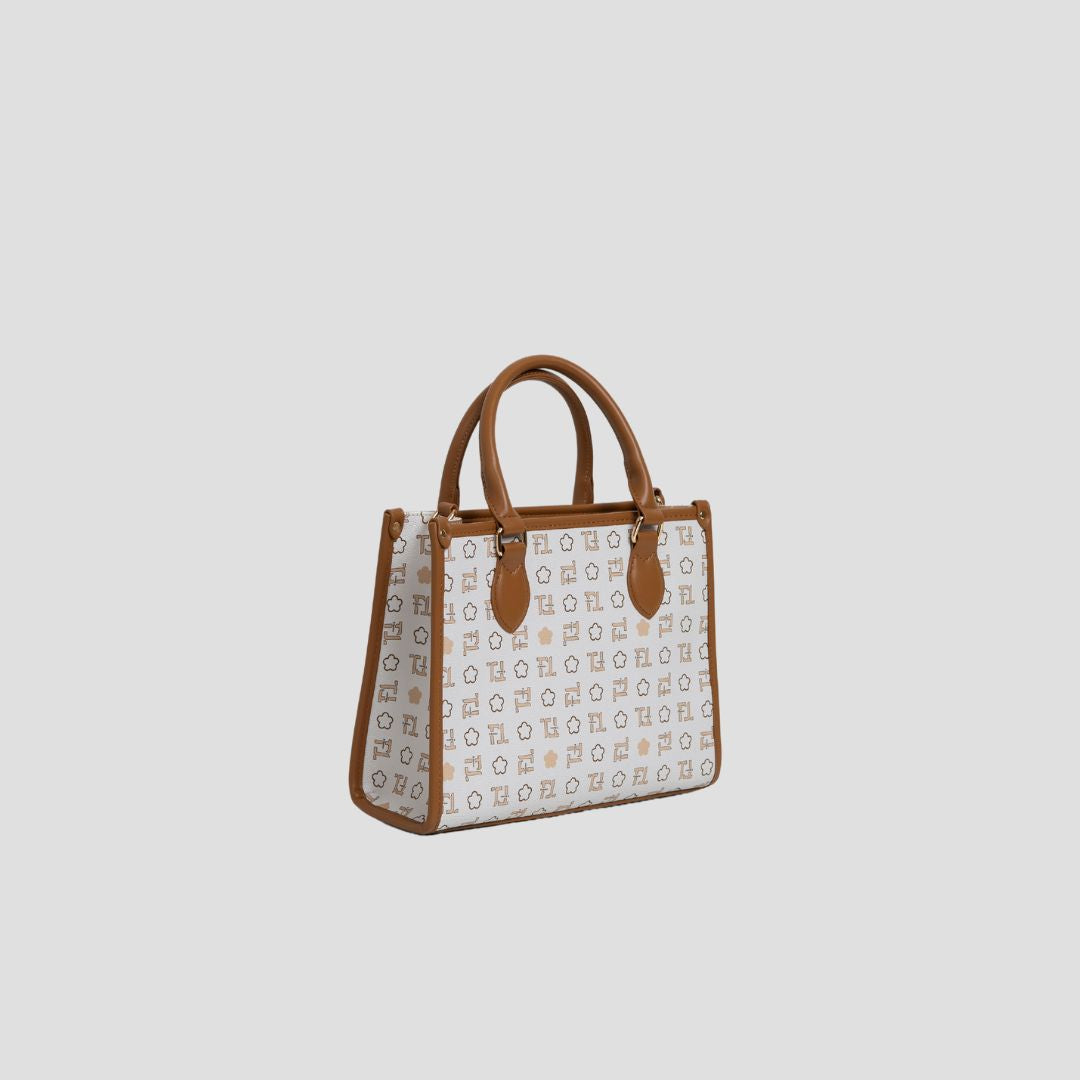F.timber | F.timber Vera Monogram Top Handle Shoulder Handbag | Handbags