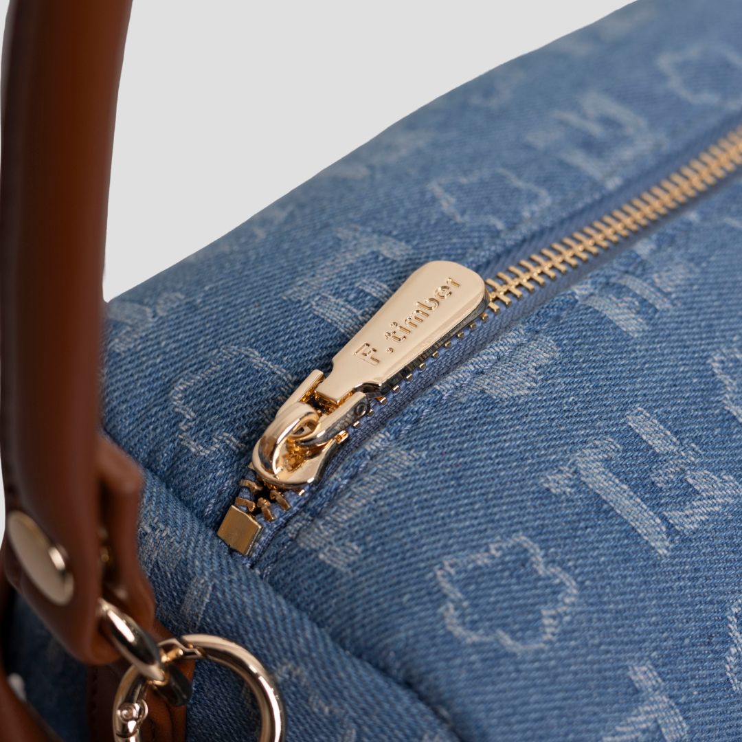 F.timber Beverly Monogram Handbag