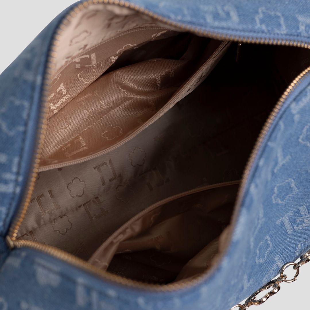 F.timber Beverly Monogram Handbag