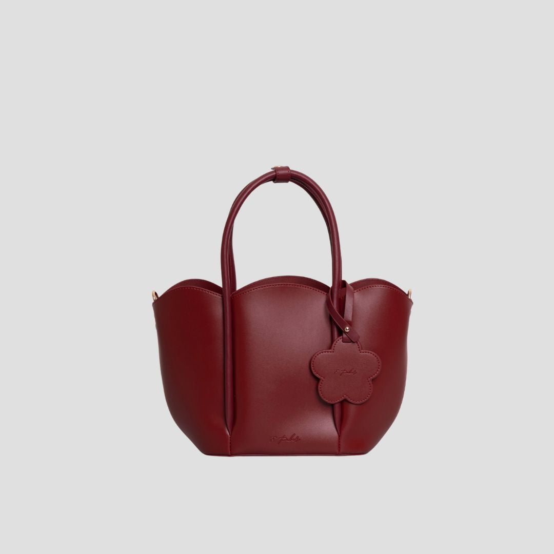 F.timber Blossom Medium Bag Cherry