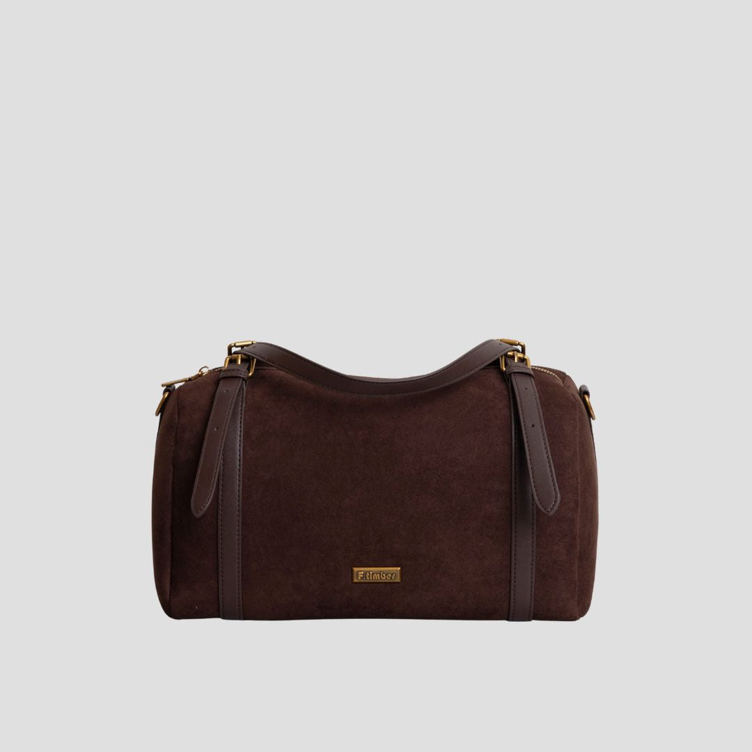 F.timber Charlie Handbag Velvet Vegan Leather
