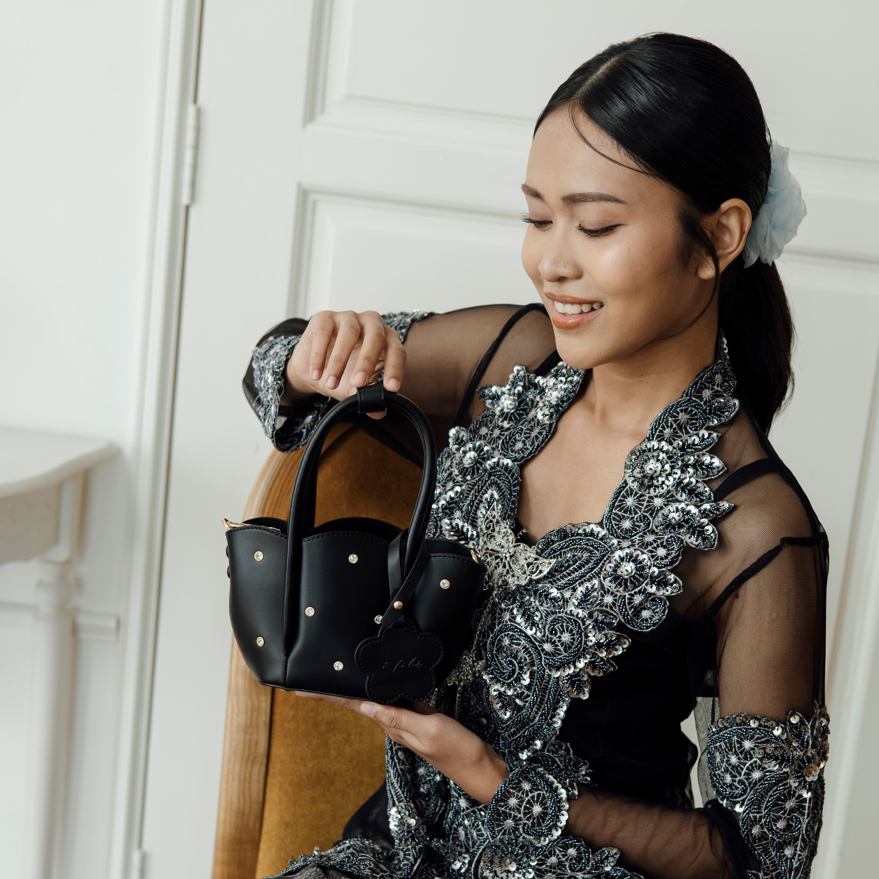 F.timber Blossom Nano Crystal Bag