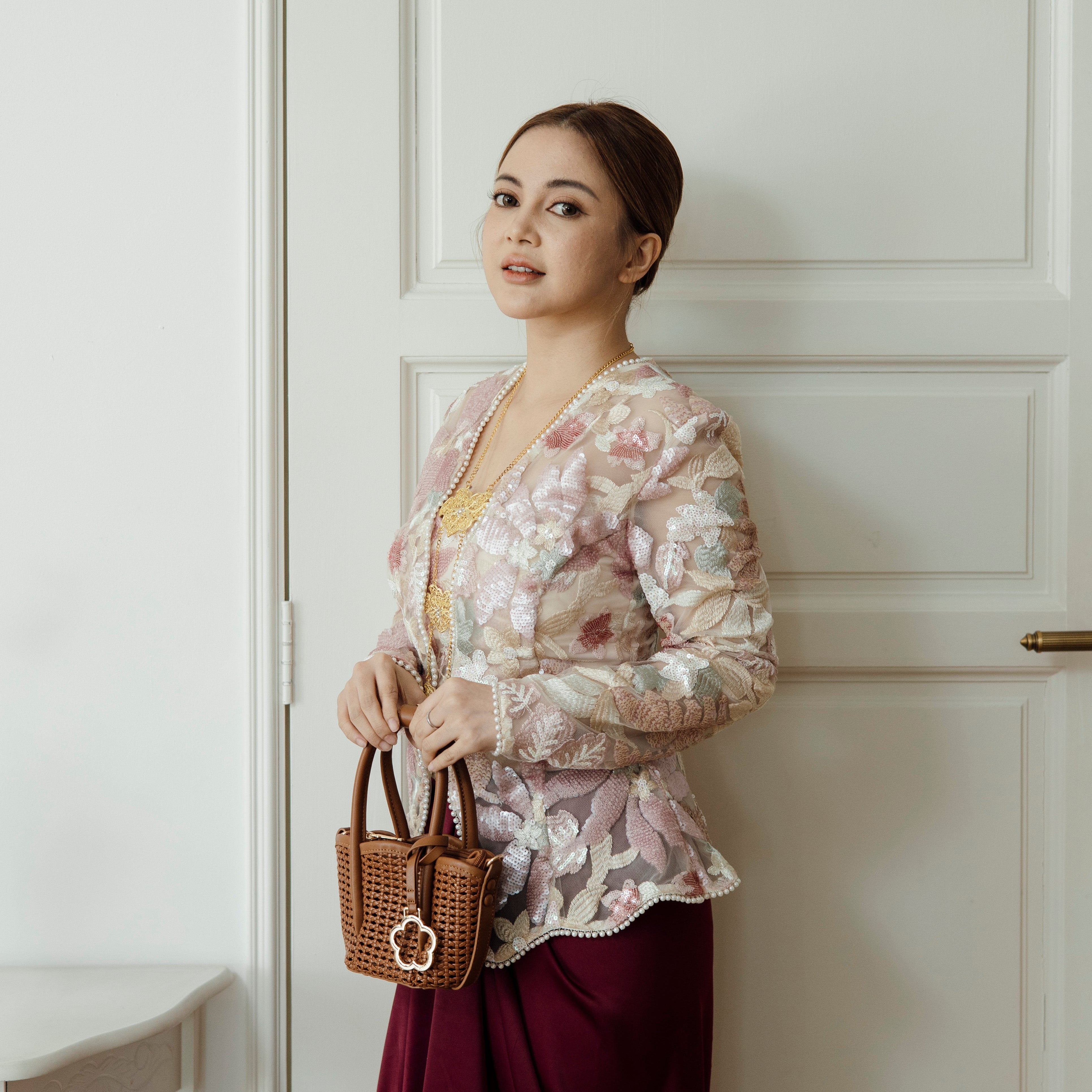 F.timber Blossom Nano Anyaman Bag