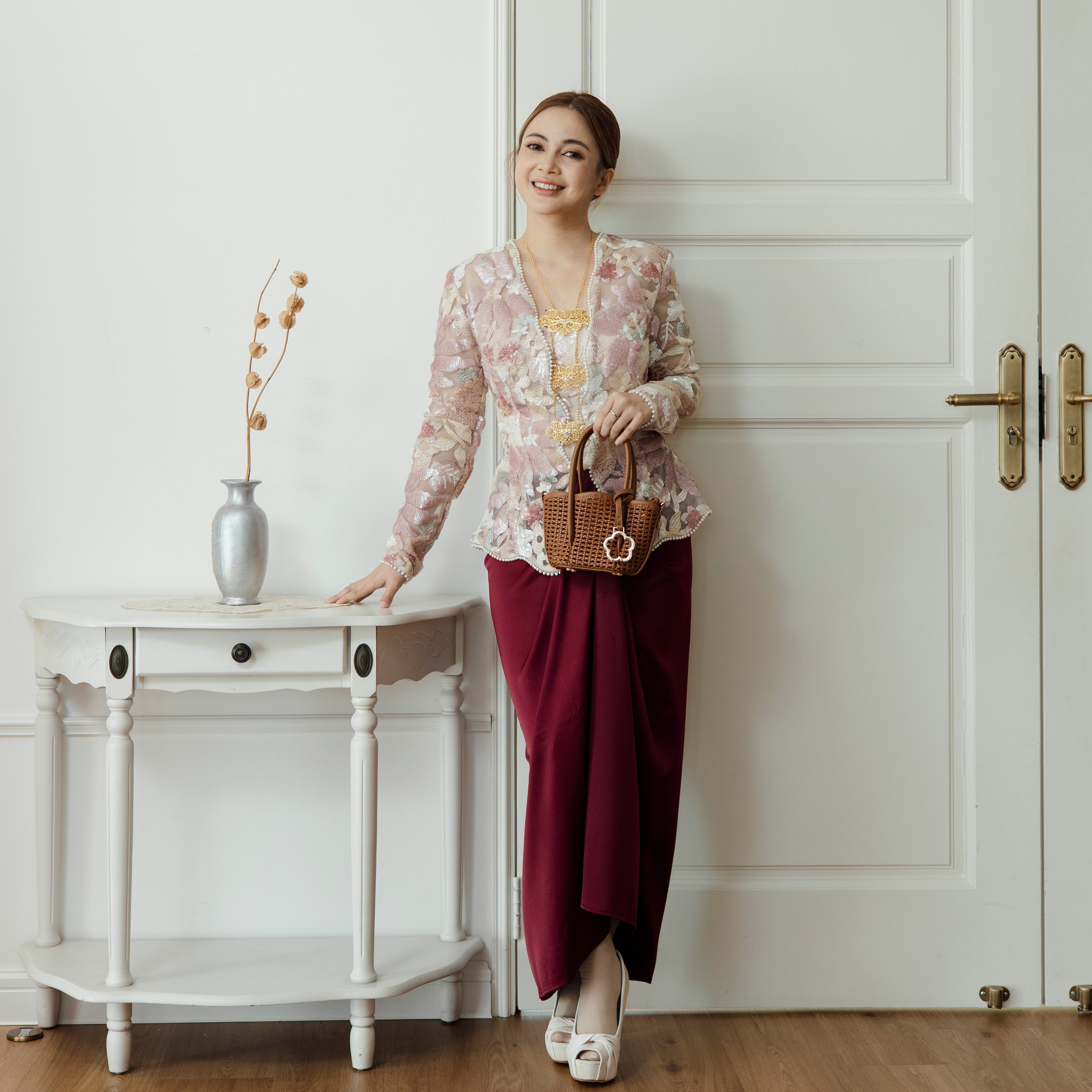 F.timber Blossom Nano Anyaman Bag