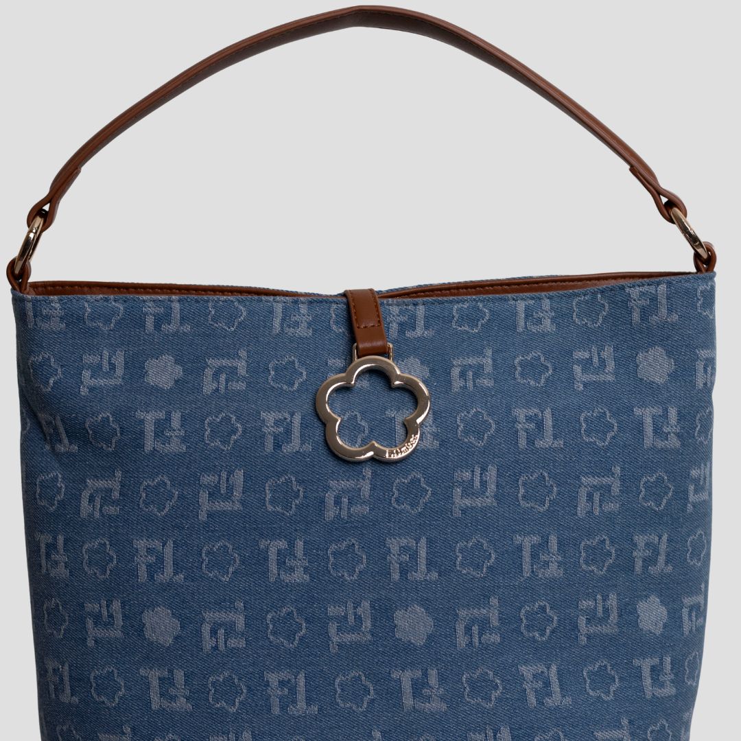 F.timber Amora Medium Monogram Handbag