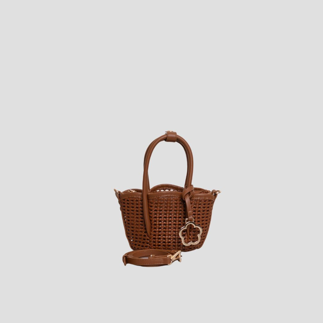 F.timber Blossom Nano Anyaman Bag