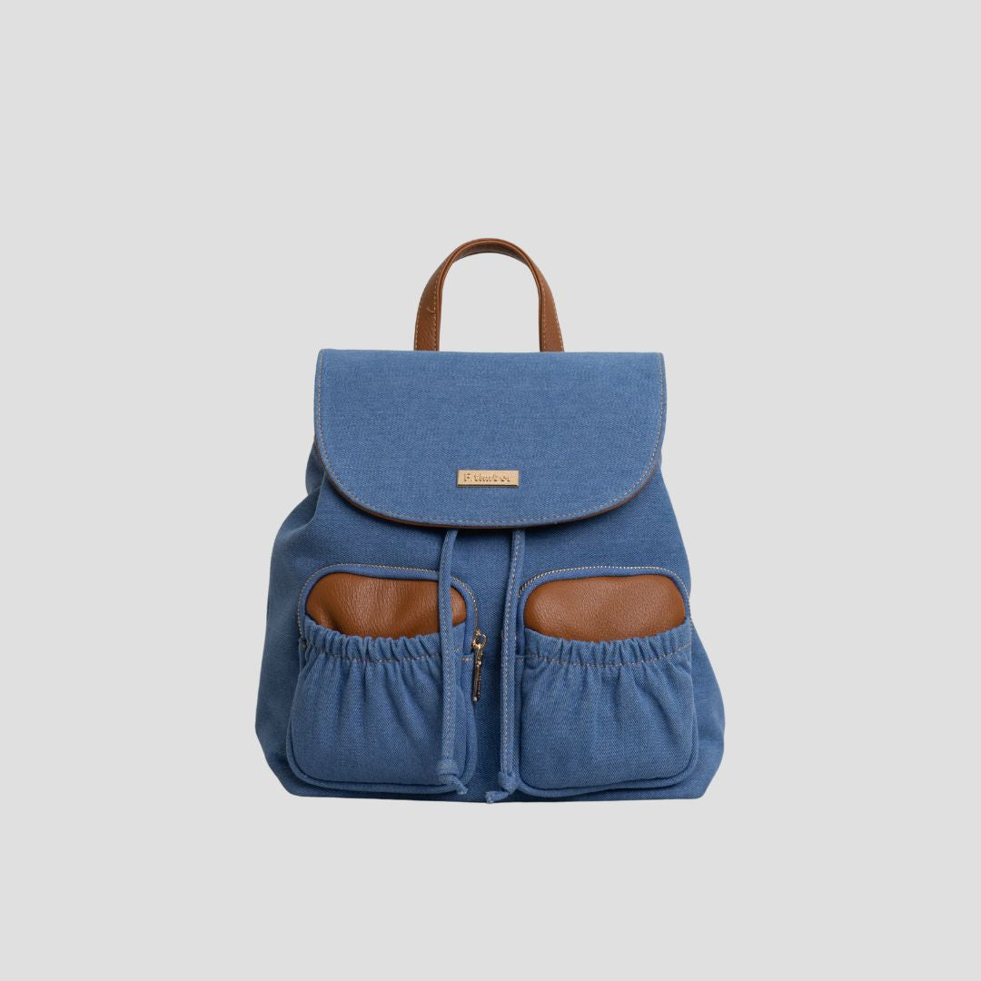F.timber Jeju Denim Backpack