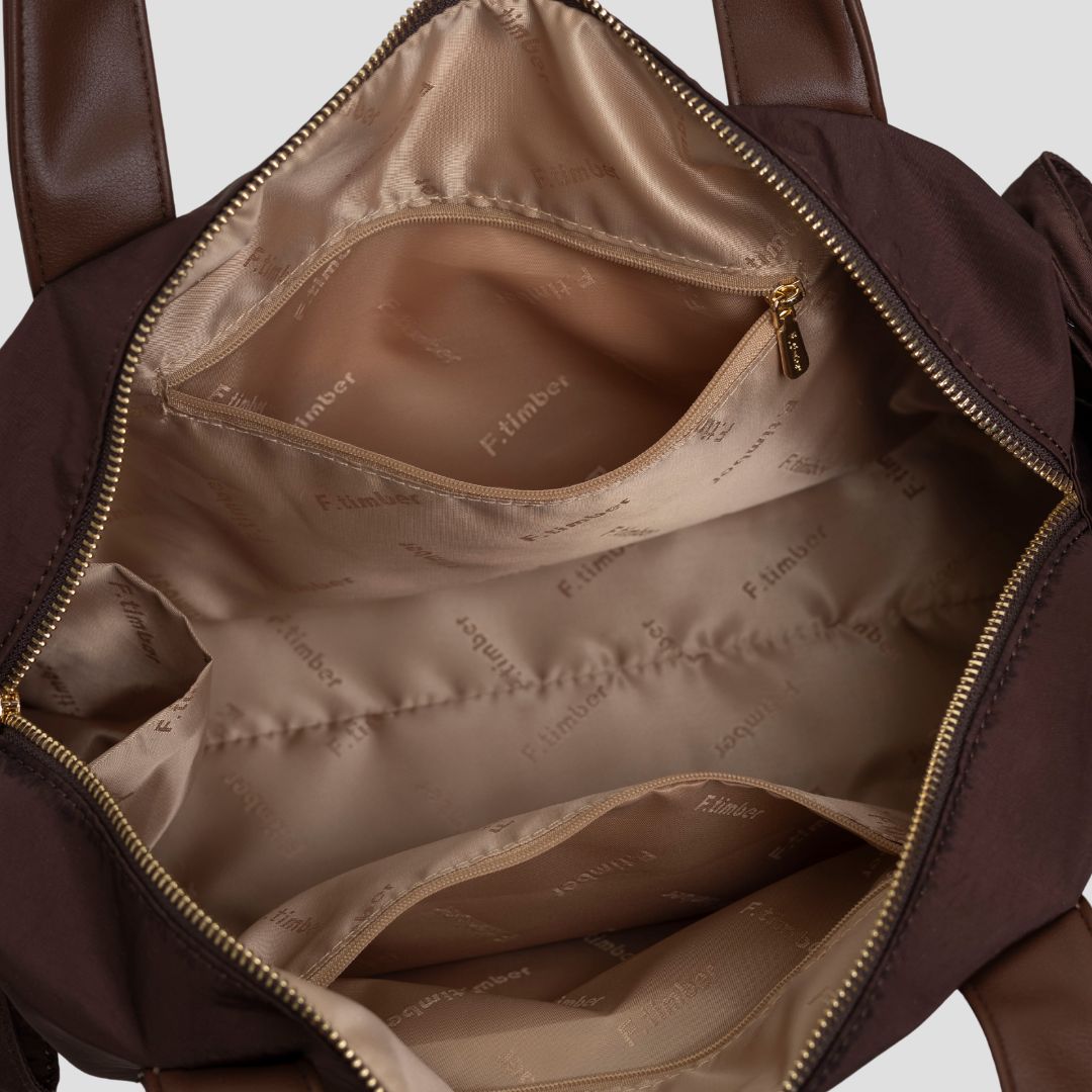 F.timber | F.timber Seoul Canvas Shoulder Travel Bag | Shoulder Bags