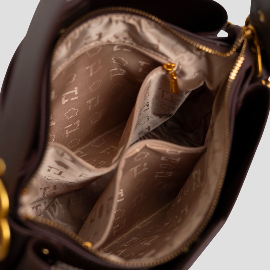 F.timber Stella Medium Shoulder Handbag