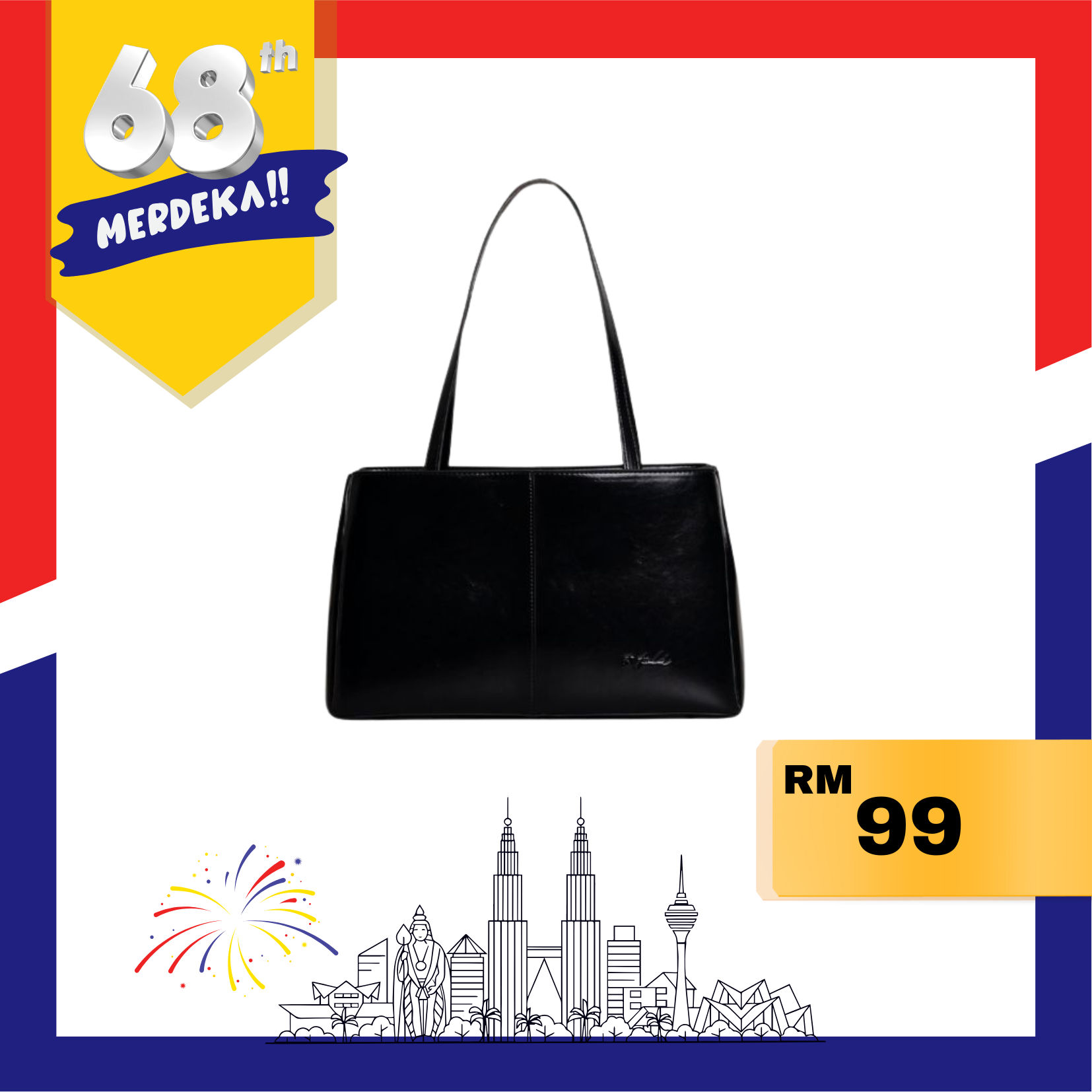 F.timber Geneva Shoulder Handbag
