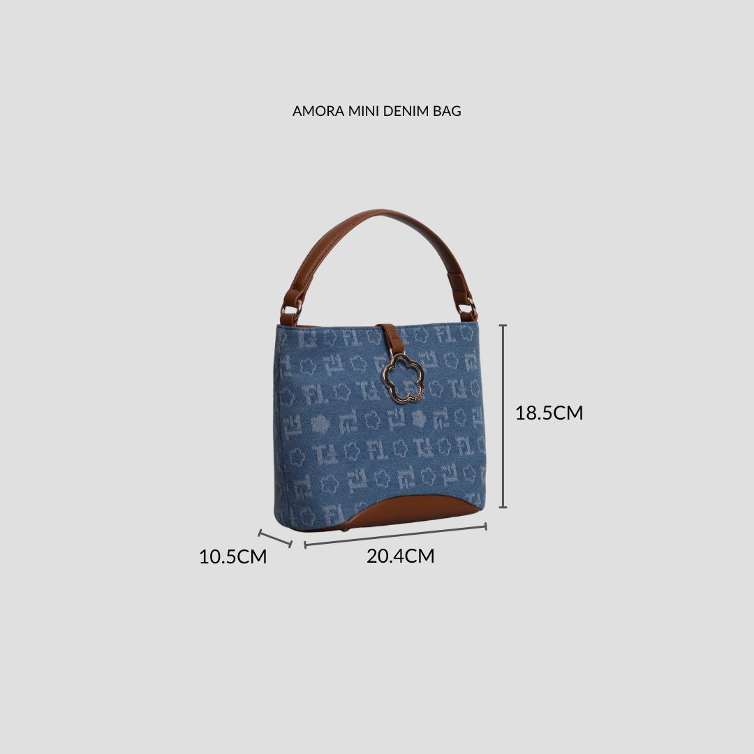 F.timber Amora Mini Monogram Handbag