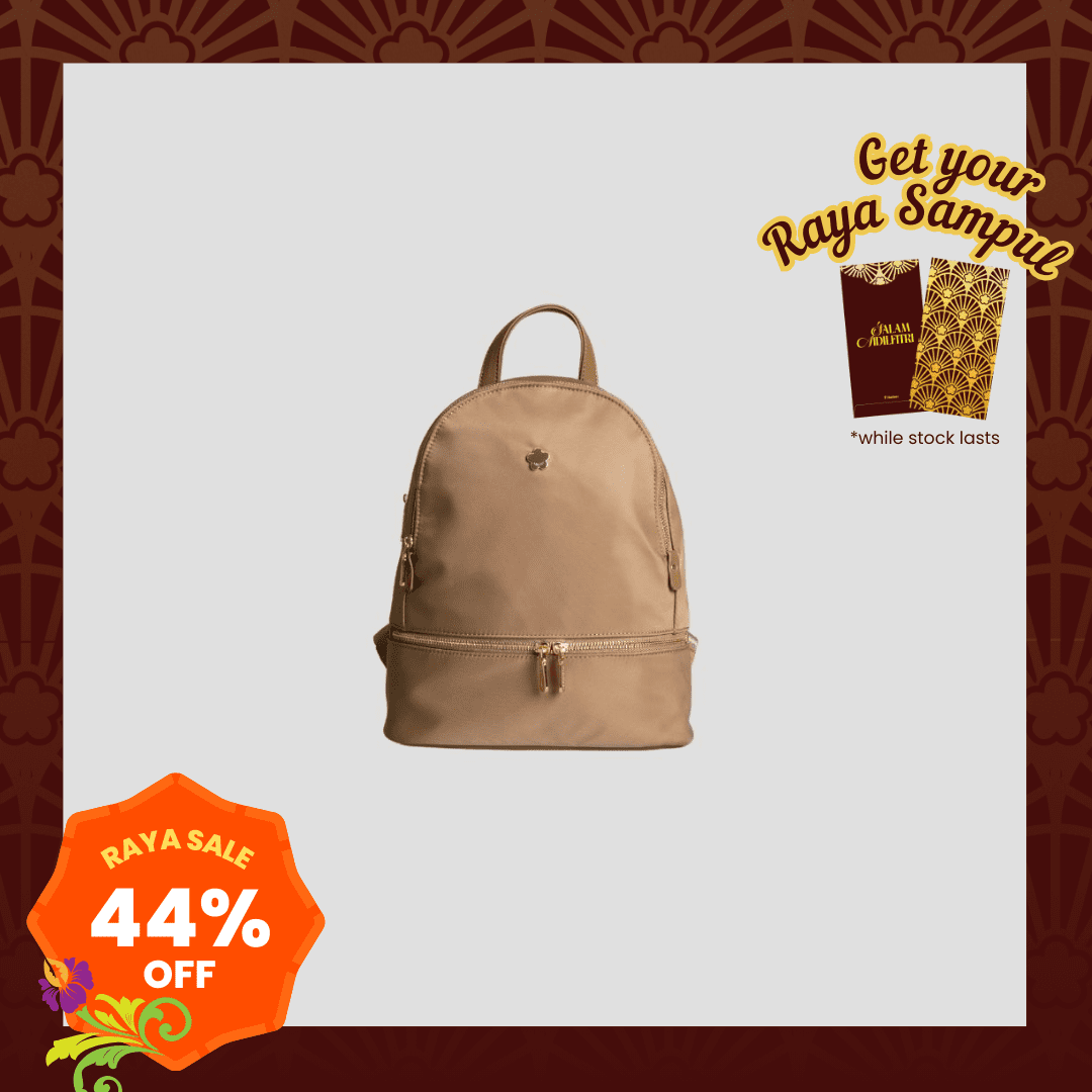 F.timber Alice Plain Canvas Backpack