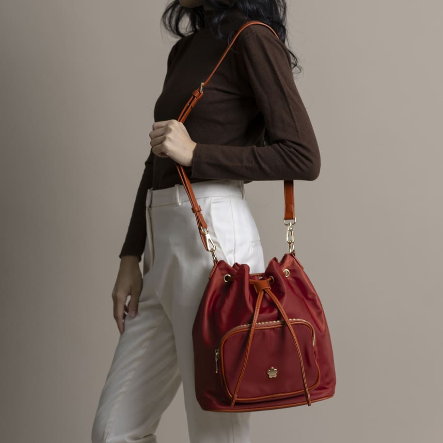 F.timber Bobbi Canvas Bucket Bag Canvas