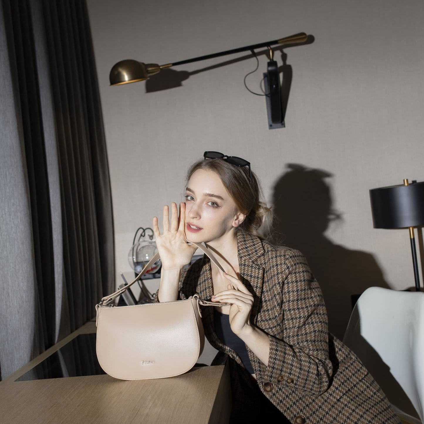 F.timber Celest Medium Handbag