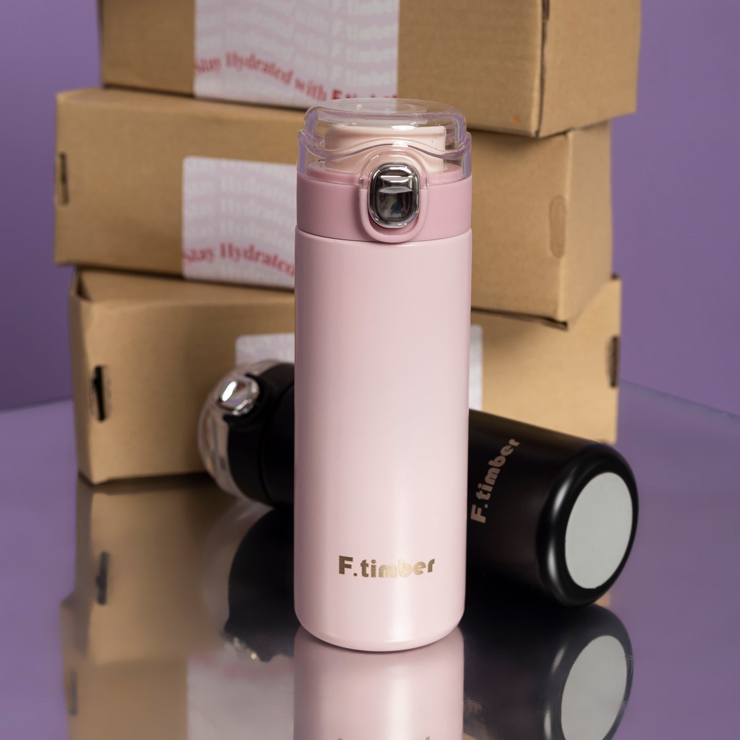 F.timber Stay Hydrated Water Bottle