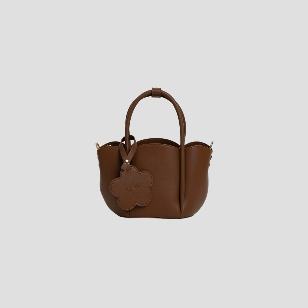 F.timber Blossom Mini Top Handle Handbag