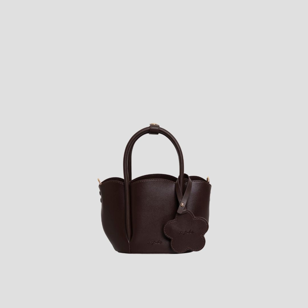 F.timber Blossom Mini Bag Espresso
