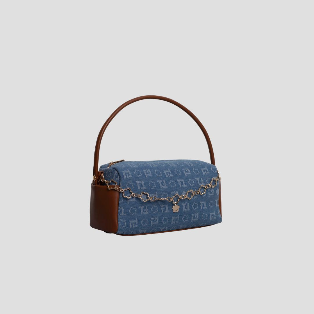 F.timber Beverly Monogram Handbag