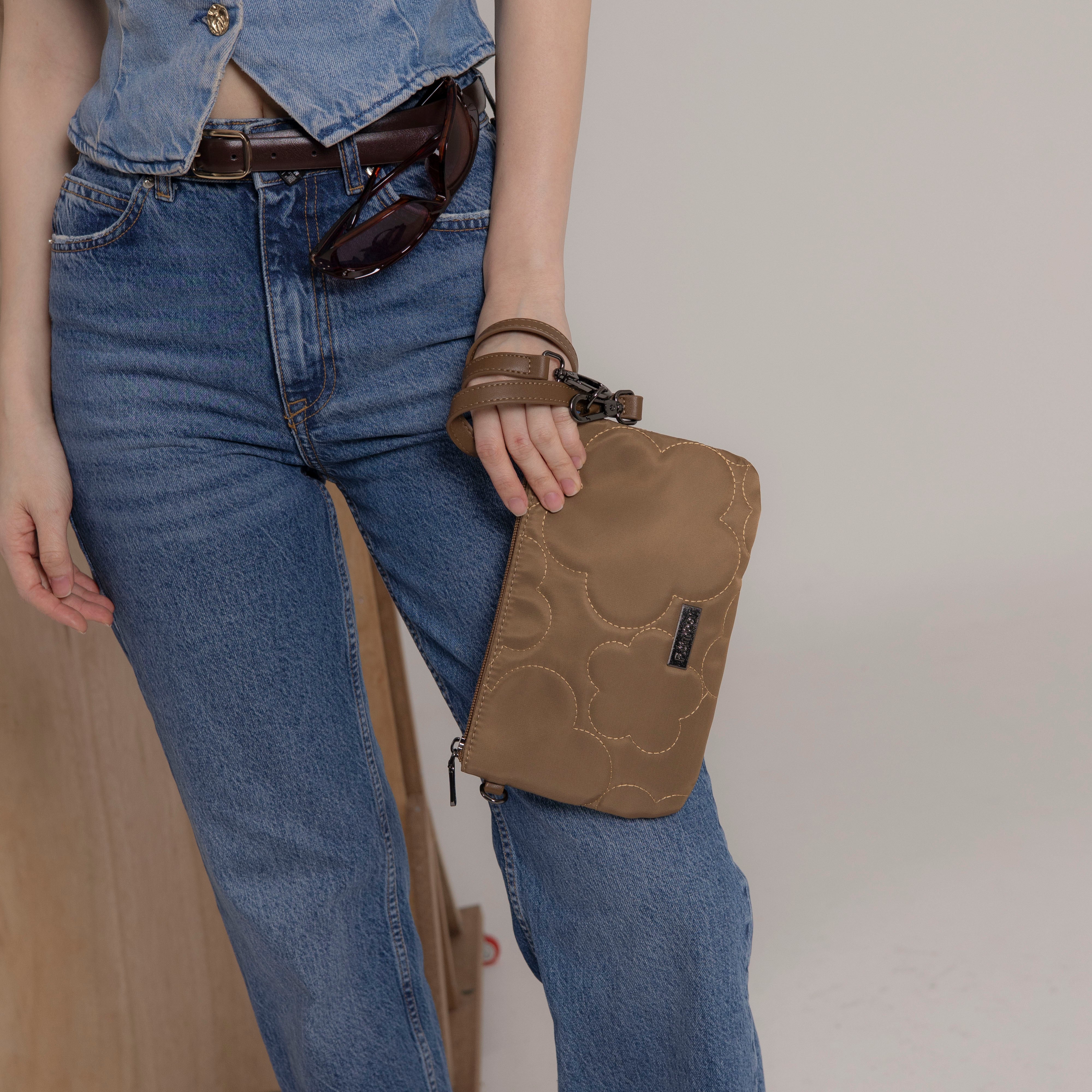 F.timber | F.timber Plush XS Wrislet Crossbody Bag | Wristlet 