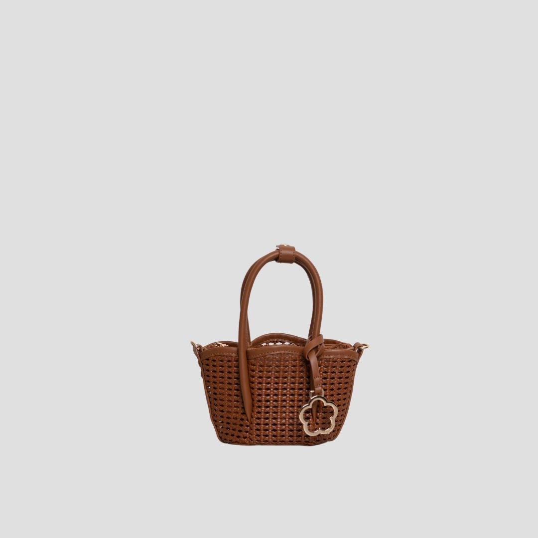 F.timber Blossom Nano Anyaman Bag