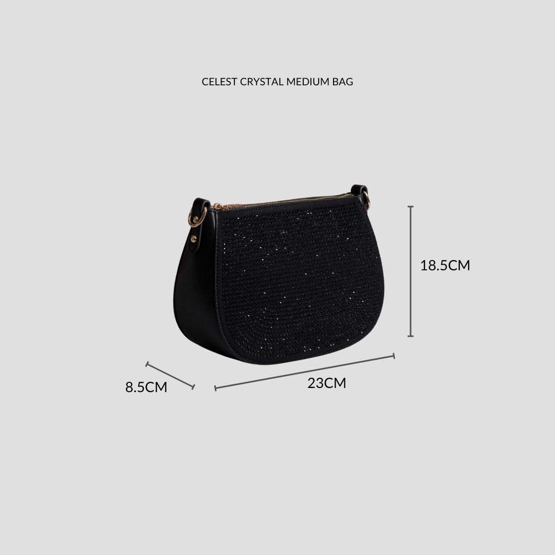 F.timber | F.timber Celest Crystal Medium Handbag | Shoulder Bags 