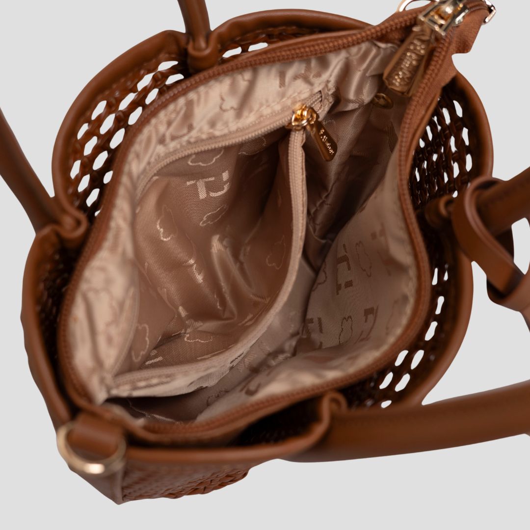 F.timber Blossom Nano Anyaman Bag