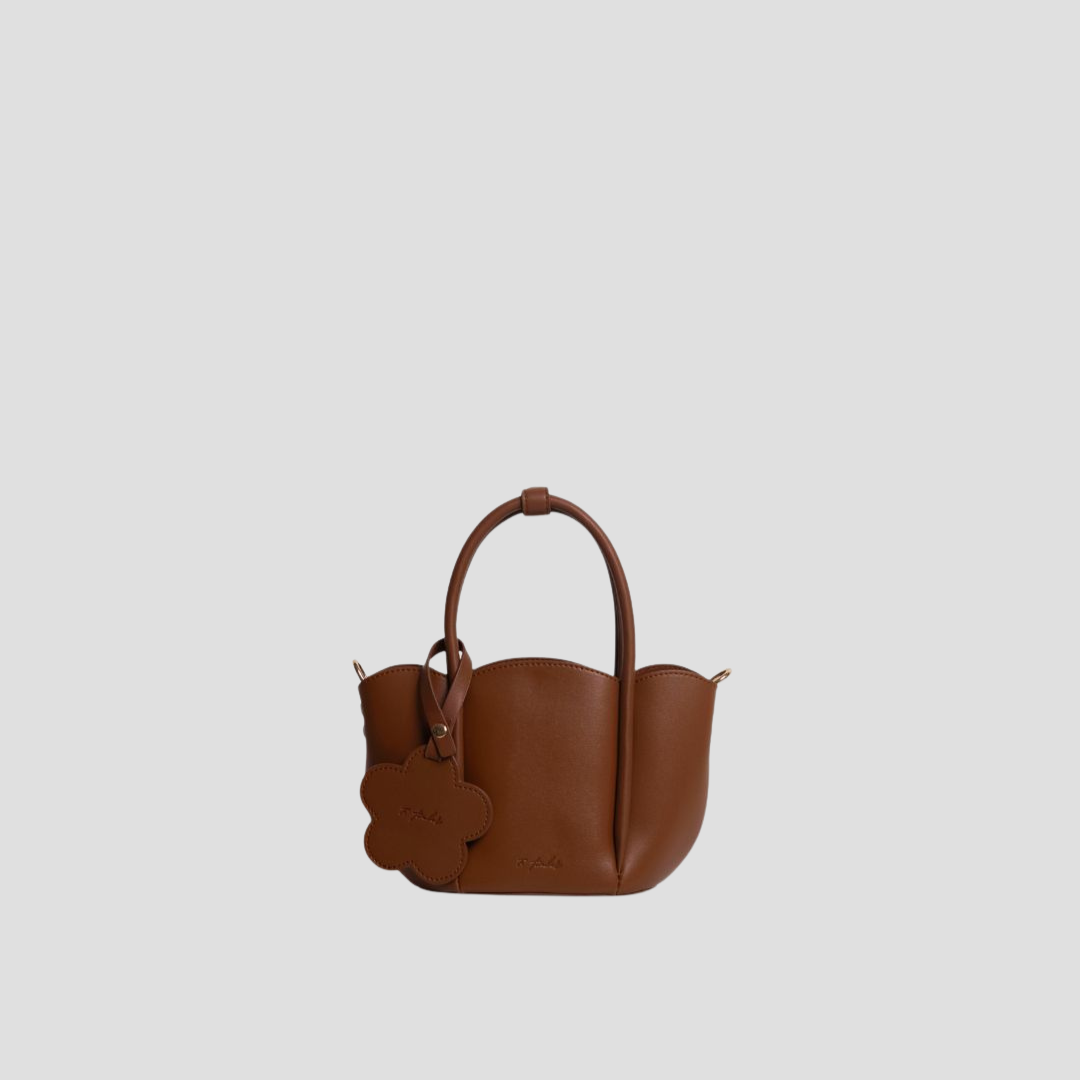 F.timber Blossom Mini Top Handle Handbag