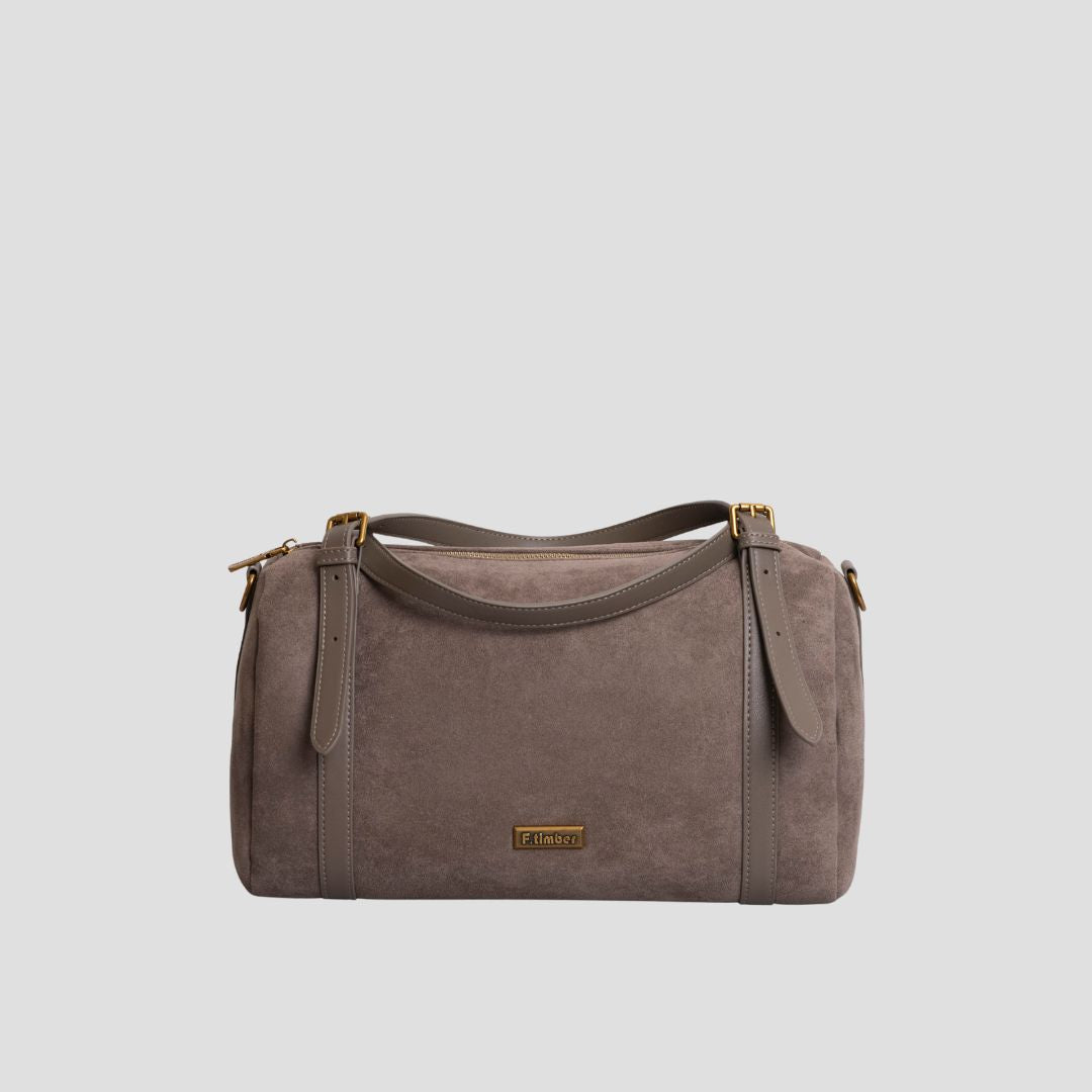 F.timber Charlie Handbag Velvet Vegan Leather