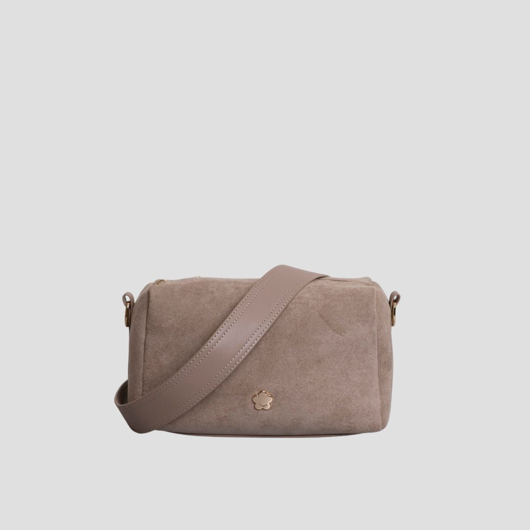 F.timber Bean Velvet Crossbody Shoulder Handbag