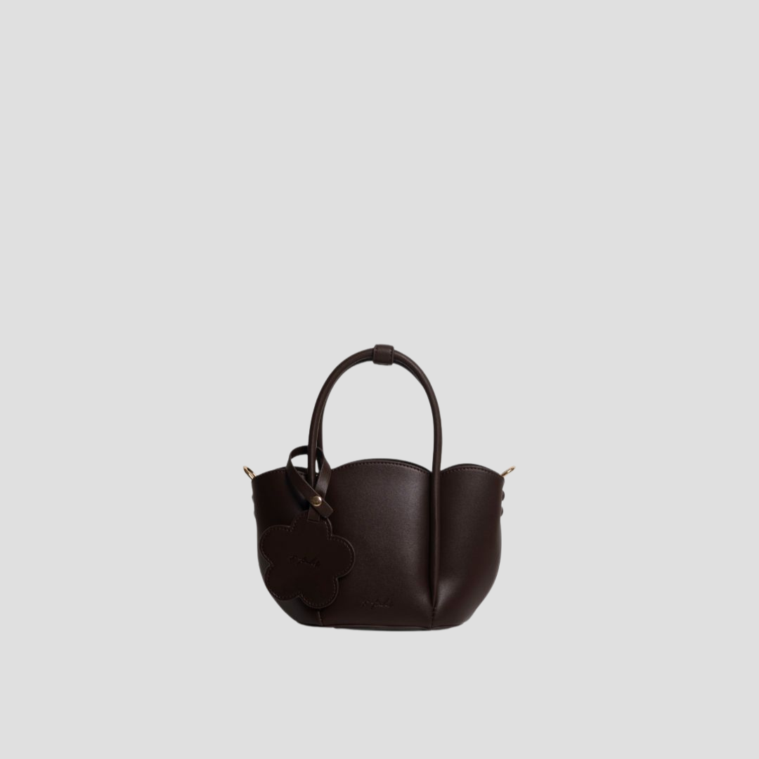 F.timber Blossom Mini Top Handle Handbag