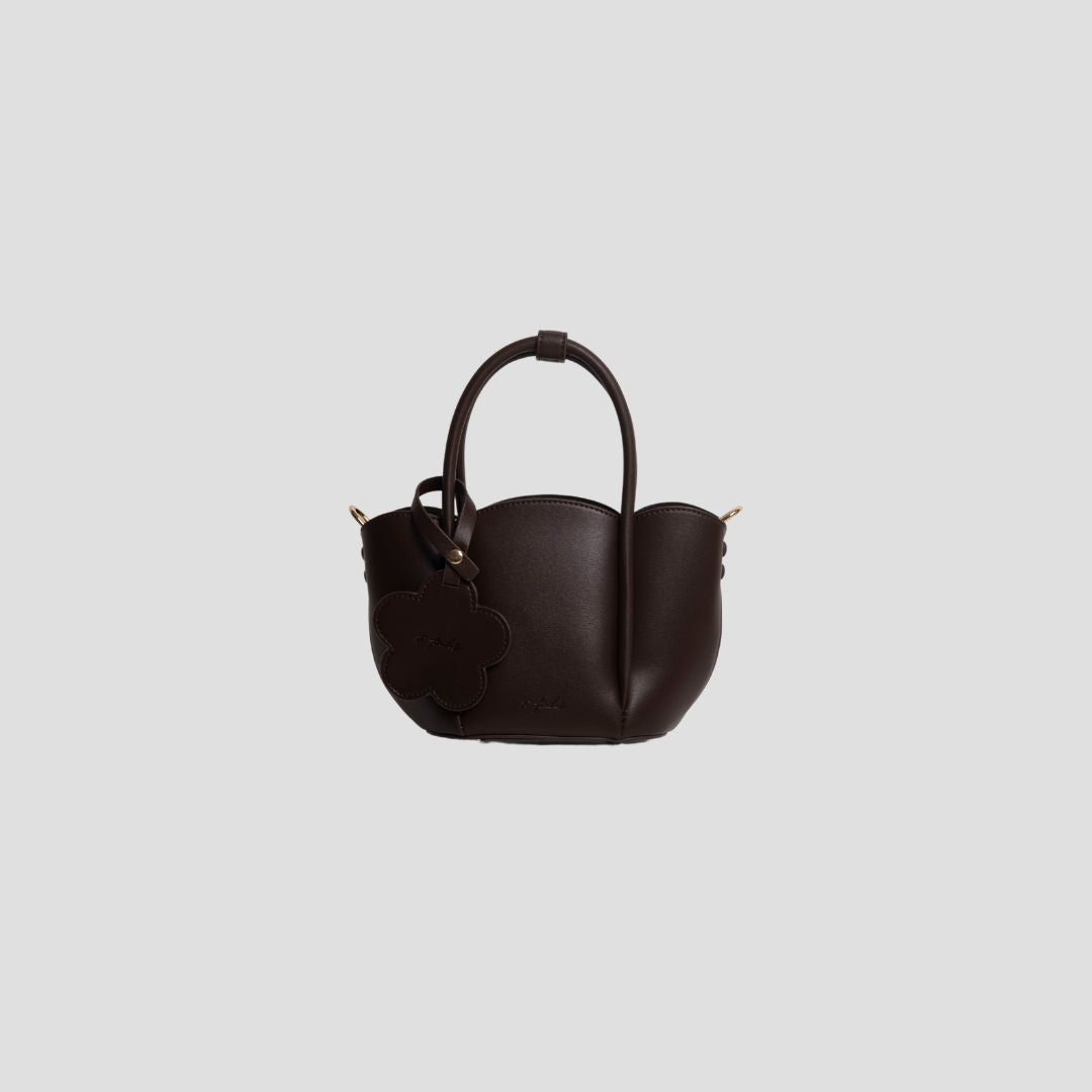 F.timber Blossom Mini Top Handle Handbag
