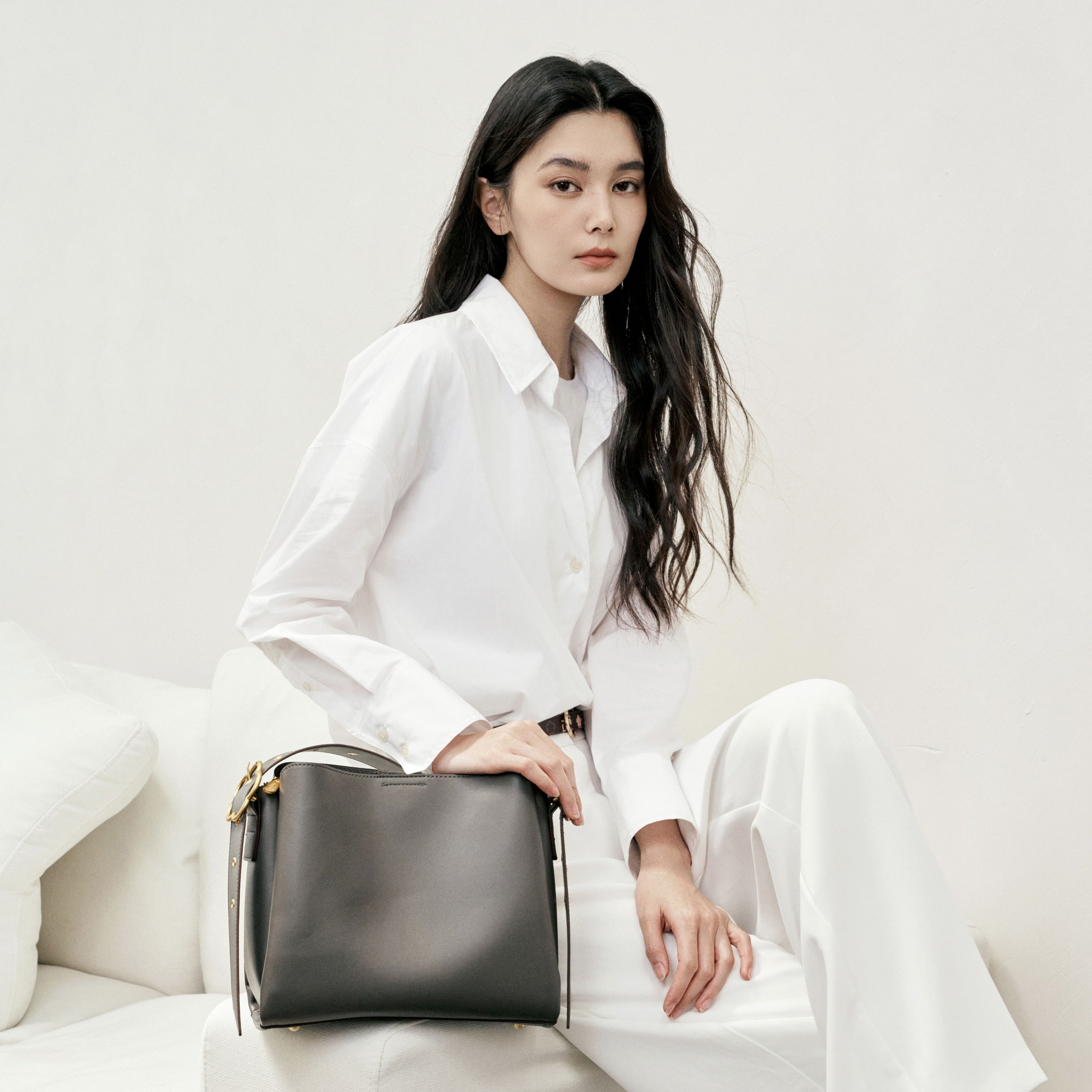 F.timber Stella Medium Shoulder Handbag