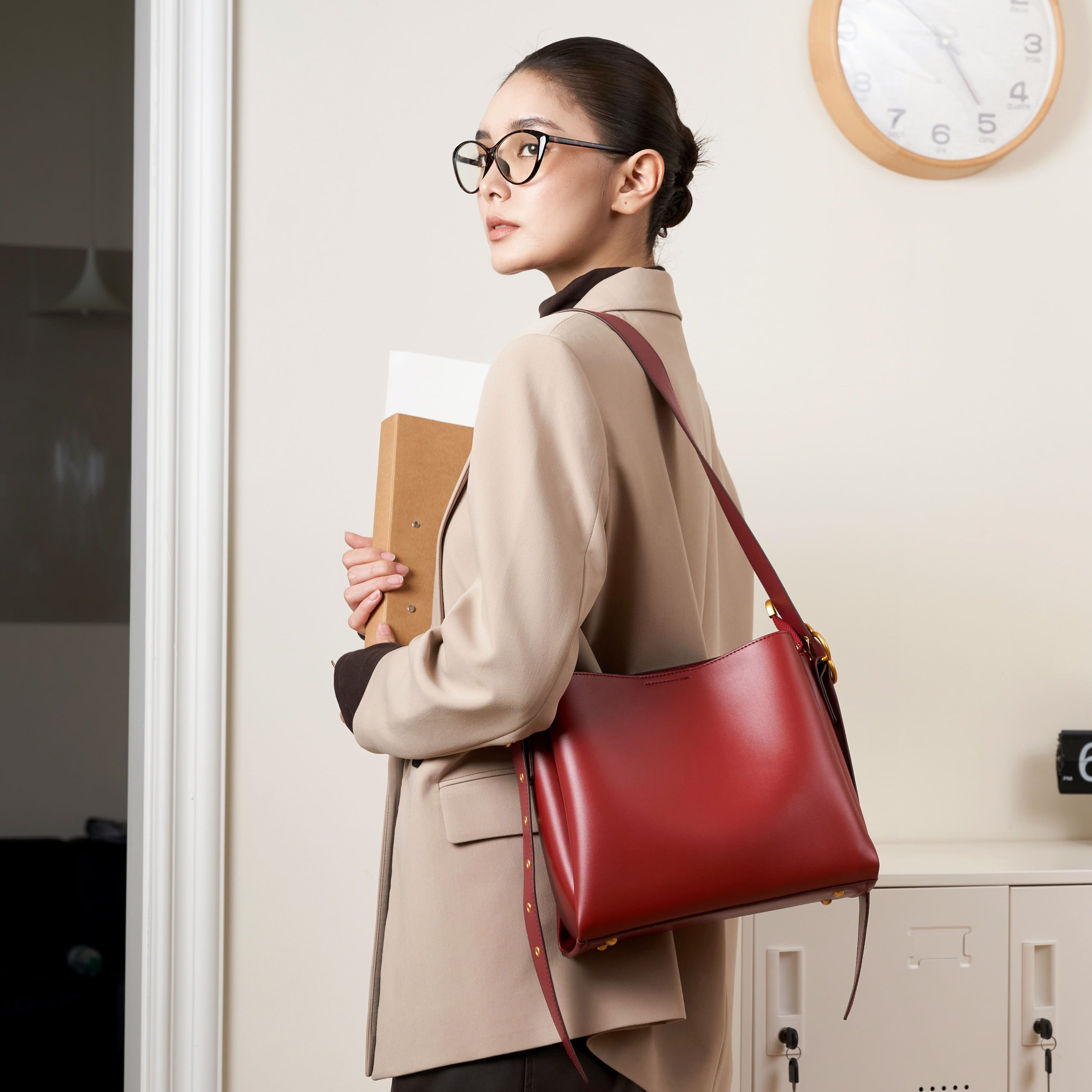 F.timber Stella Medium Shoulder Handbag