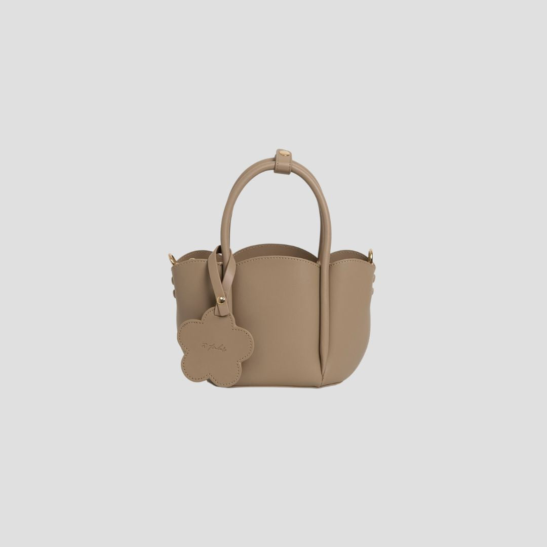 F.timber Blossom Mini Top Handle Handbag