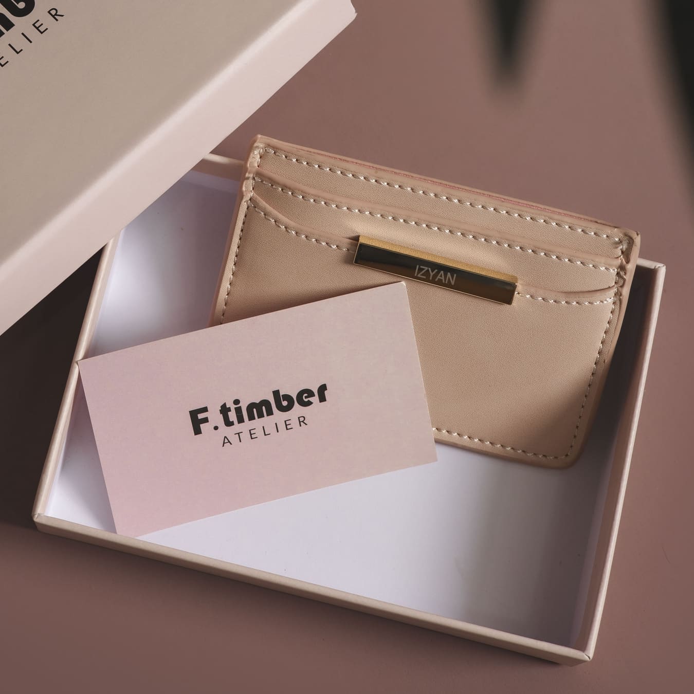 F.timber | F.timber Atelier Cardholder - FREE Gift Box | Cardholder 