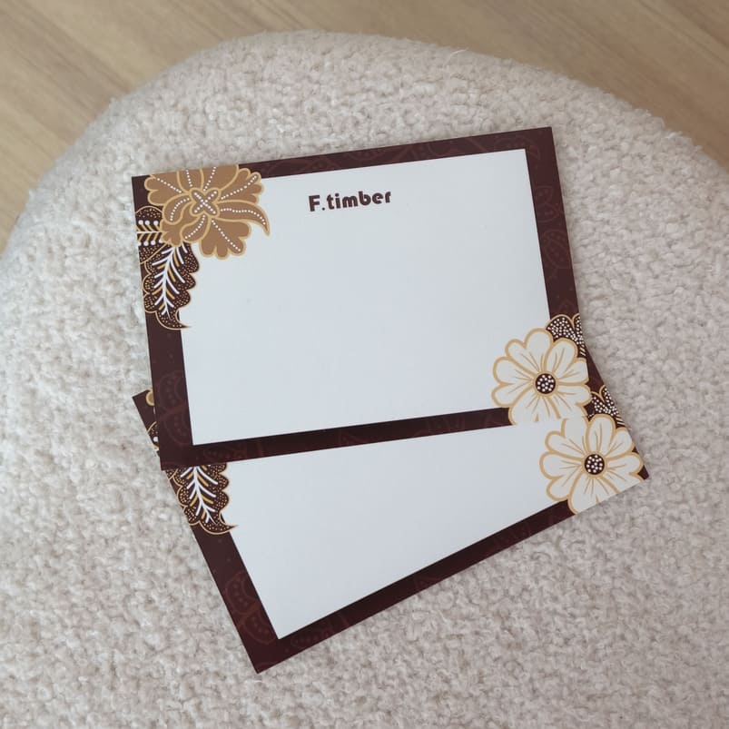 F.timber | F.timber Greeting Wish Cards | Add On 