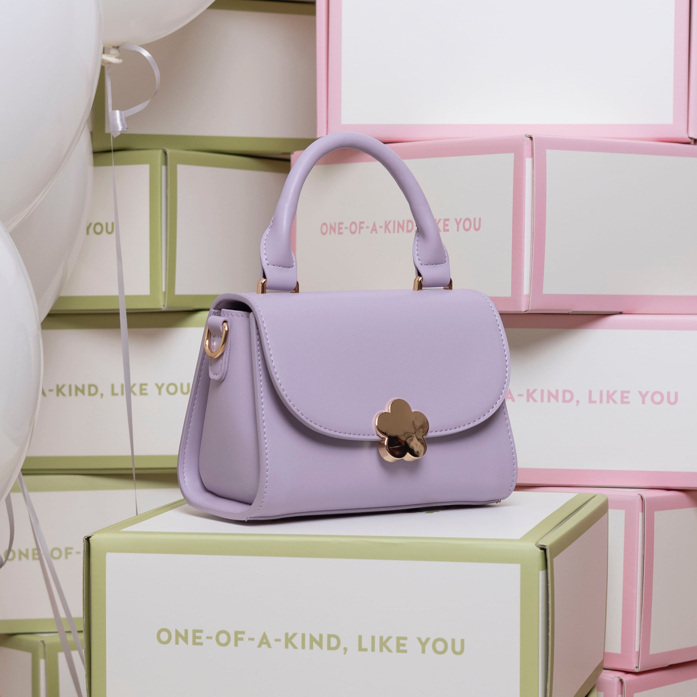 (Pre-Order) F.timber Narine Mini Handbag Lavendar