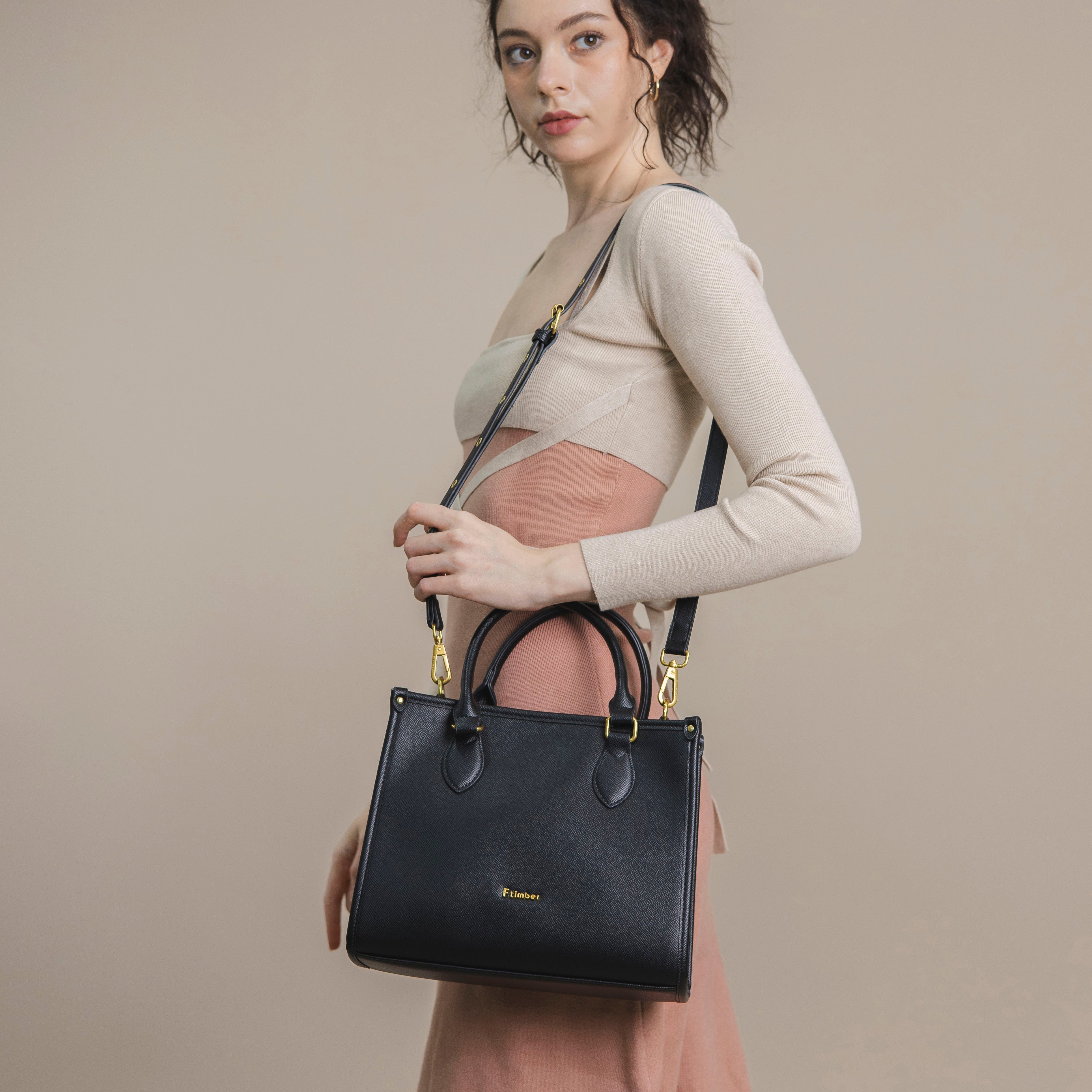 F.timber | F.timber Farah Top Handle Handbag | Shoulder Bags 