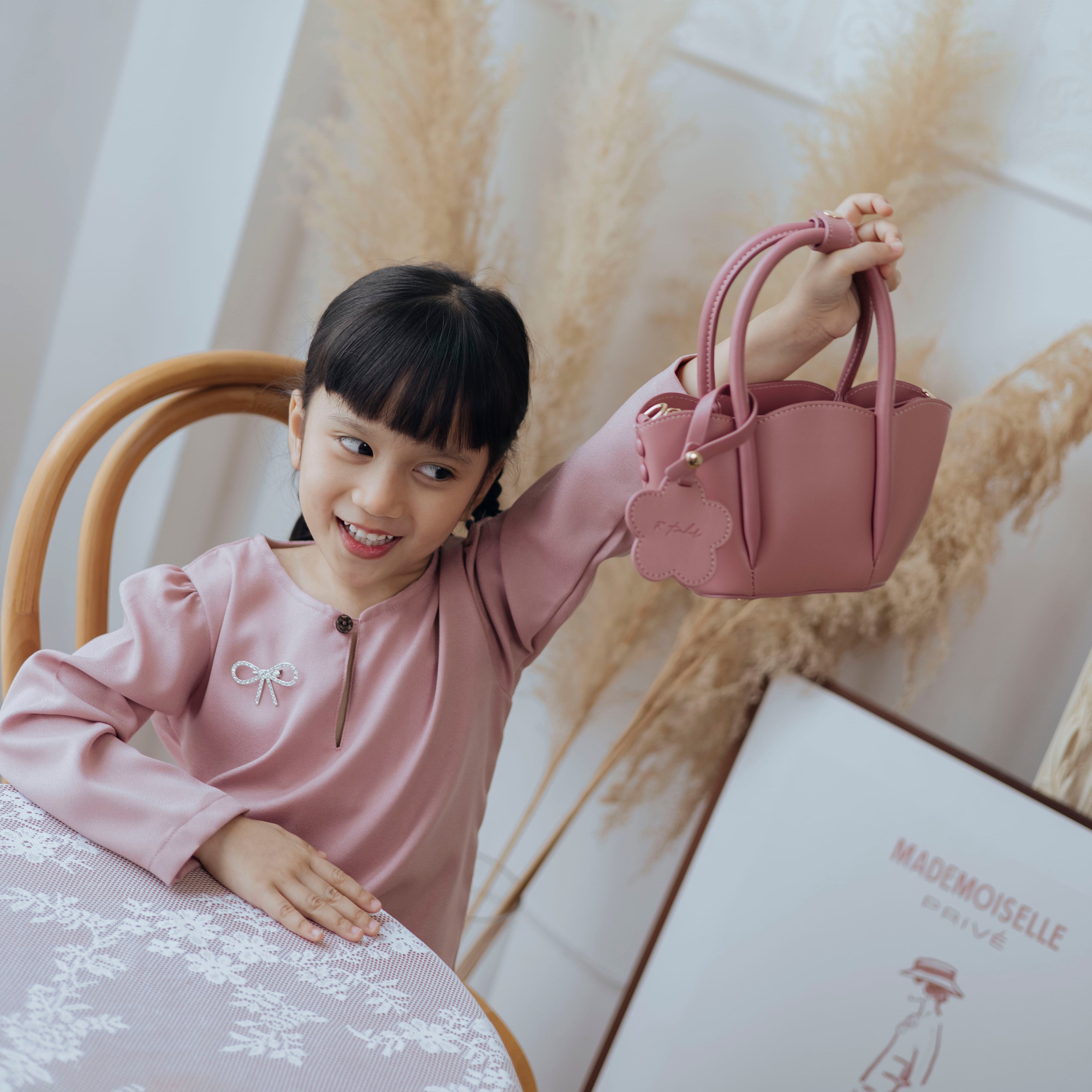 F.timber Blossom Nano Top Handle Handbag