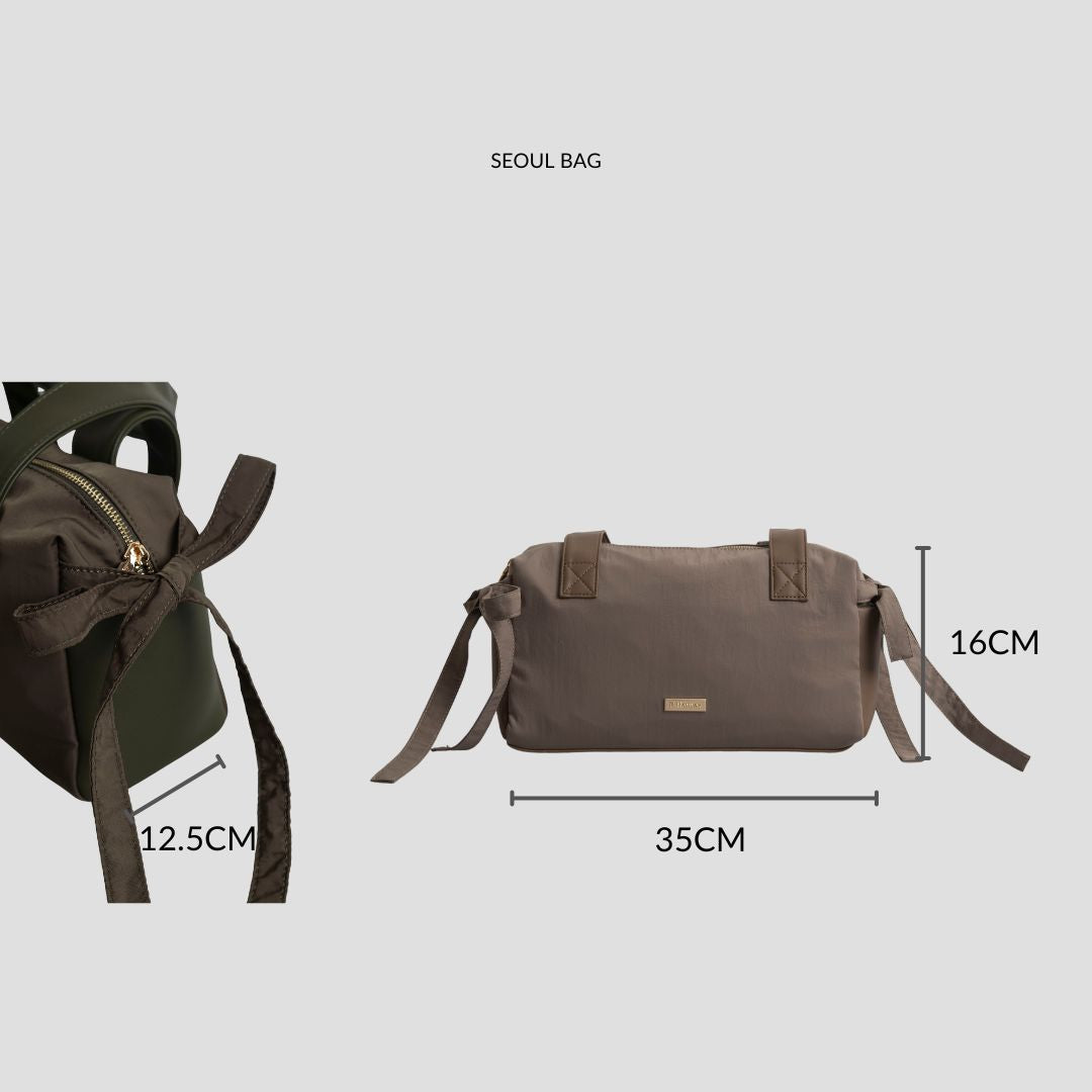 F.timber | F.timber Seoul Canvas Shoulder Travel Bag | Shoulder Bags 