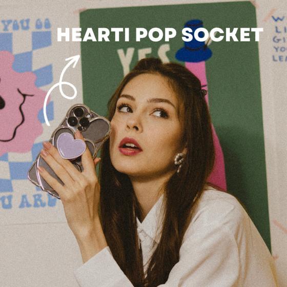 F.timber | F.timber Hearti Pop Socket | Acessories 